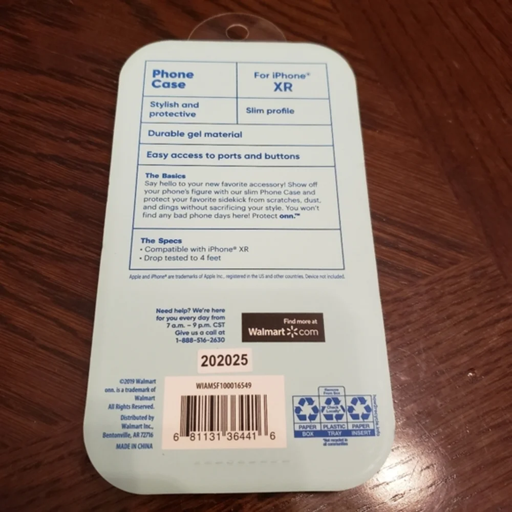 Iphone XR glitter‎ case NIB